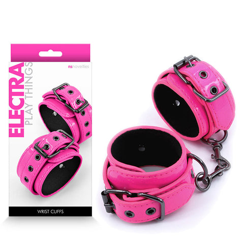 Electra Wrist Cuffs - Pink Discount Adult Zone