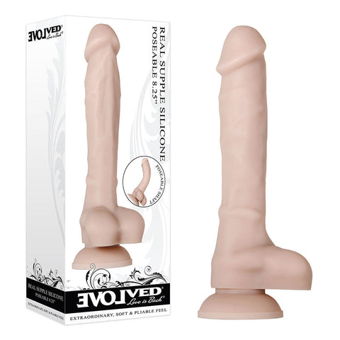 Evolved Real Supple Silicone Poseable 8.25'' Discount Adult Zone