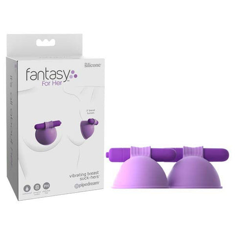 Fantasy For Her Vibrating Breast Suck-Hers Discount Adult Zone