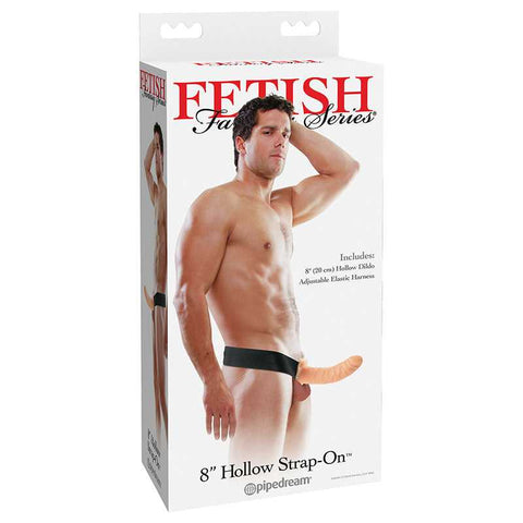 Fetish Fantasy Series 8'' Hollow Strap-On Discount Adult Zone