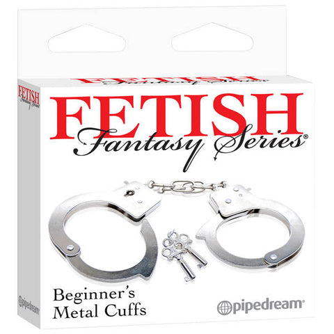Fetish Fantasy Series Beginner's Metal Cuffs Discount Adult Zone