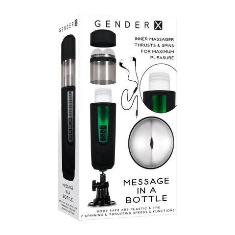 Gender X MESSAGE IN A BOTTLE Discount Adult Zone
