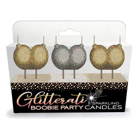 Glitterati - Boobie Candle Set Discount Adult Zone
