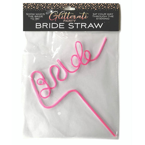 Glitterati - Bride Straw Discount Adult Zone
