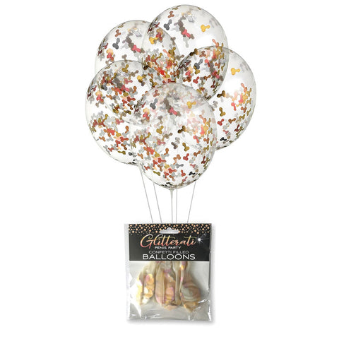 Glitterati - Confetti Balloons Discount Adult Zone