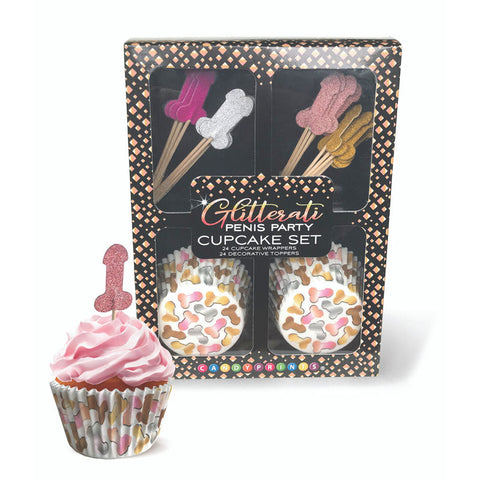 Glitterati - Penis Party Cupcake Set Discount Adult Zone