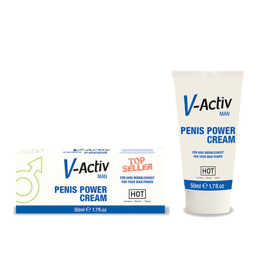 HOT V-activ Penis Power Cream