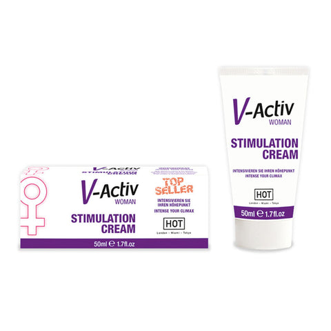 HOT V-activ Stimulation Cream Discount Adult Zone