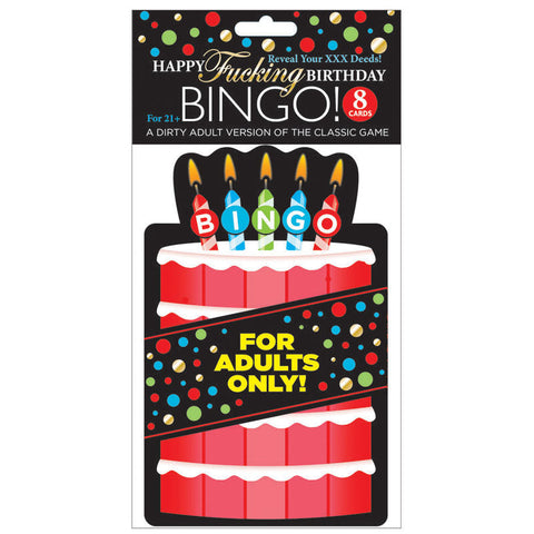 Happy Fucking Birthday Bingo Discount Adult Zone