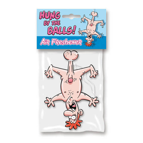 Hung By The Balls Air Freshener Discount Adult Zone