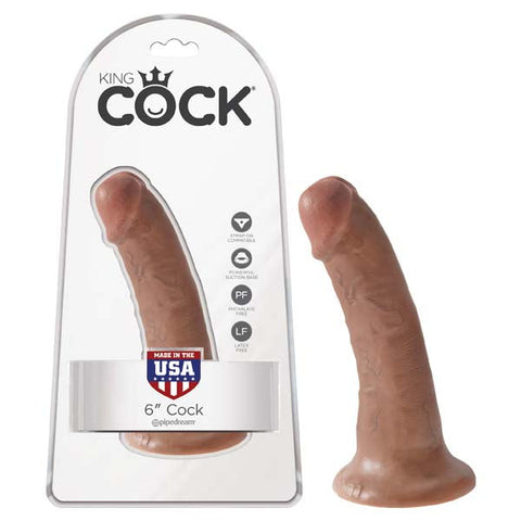 King Cock 6'' Cock Discount Adult Zone