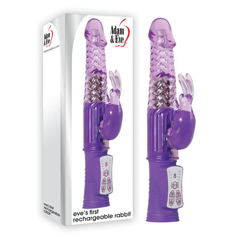 Adam & Eve Eve's First Rechargeable Rabbit - Discount Adult Zone