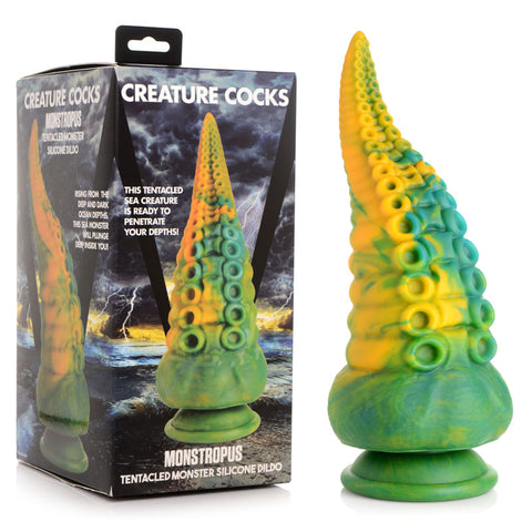 Creature Cocks Monstropus Tentacled Monster Silicone Dildo - Discount Adult Zone