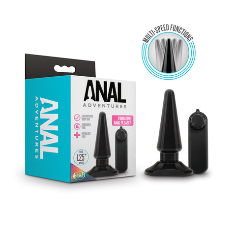 Anal Adventures Basic Vibrating Anal Pleaser - Discount Adult Zone
