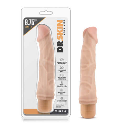 Dr. Skin Cock Vibe 6 - 8.5'' Cock - Discount Adult Zone