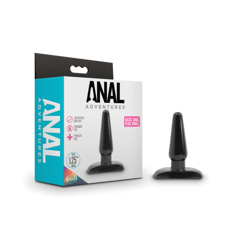Anal Adventures Basic Anal Plug - Small - Discount Adult Zone
