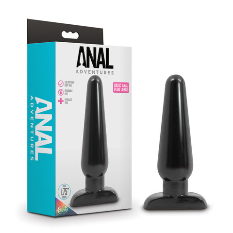 Anal Adventures Basic Anal Plug - Large - Discount Adult Zone