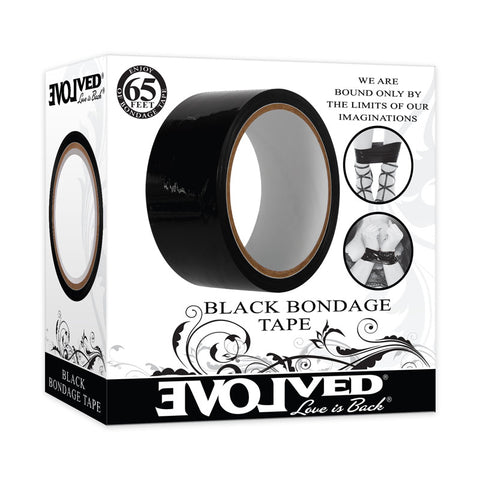 Evolved Black Bondage Tape - Discount Adult Zone