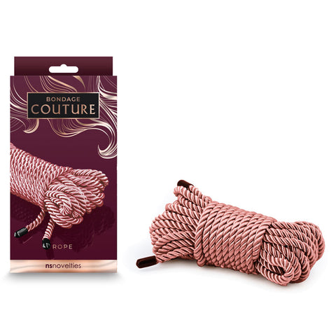 Bondage Couture Rope - Rose Gold - Discount Adult Zone