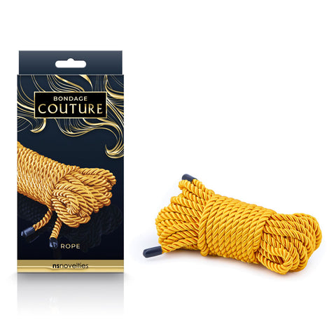 Bondage Couture Rope - Gold - Discount Adult Zone