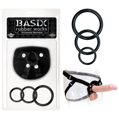 Basix Rubber Works Universal Harness - Discount Adult Zone