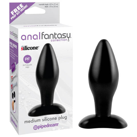 Anal Fantasy Collection Medium Silicone Plug - Discount Adult Zone