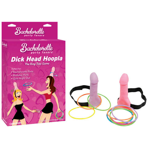Bachelorette Party Favors Dick Head Hoopla - Discount Adult Zone
